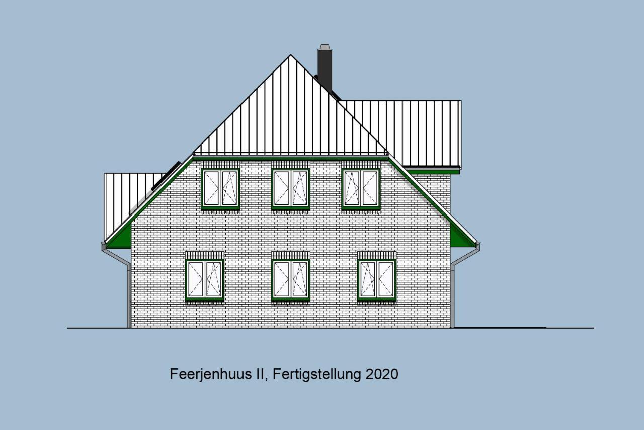 Vogelzug, Ferienwohnung für 4 Persoen - Erwachsene oder Kinder - in DE FEERJENHUSEN am Haubarg von Vollerwiek, Fertigstellung April 2020 Exterior foto